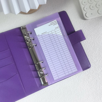 Disponible étanche Durable A6 pour budget classeur enveloppes en espèces pour la budgétisation fermeture éclair enveloppes en espèces enveloppe en espèces sac à main pochette