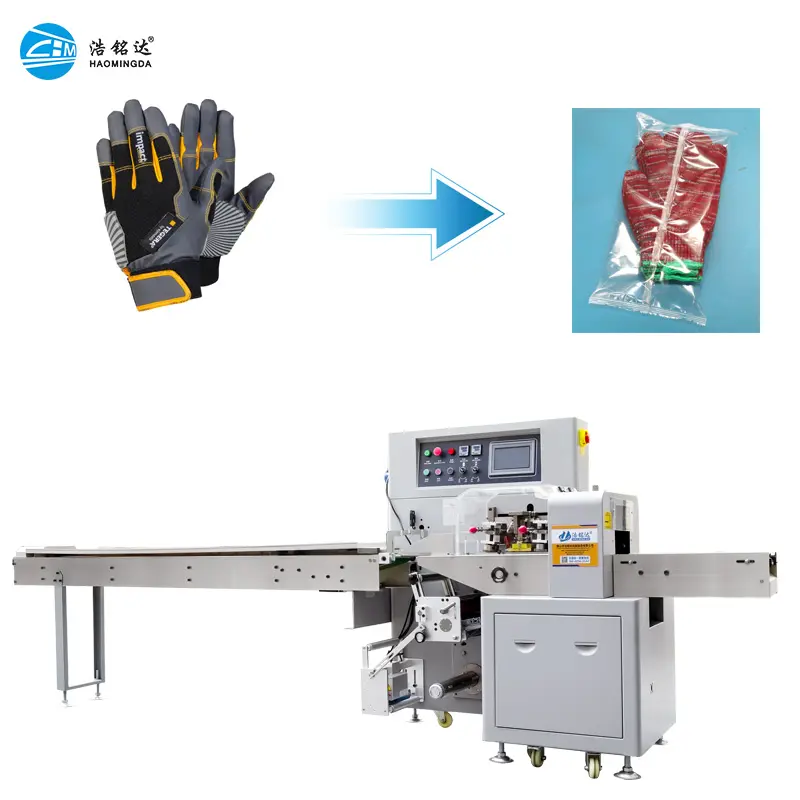 Automatische Medische Disposable Chirurgische Arbeid Bescherming Latex Handschoen Verpakking Machine