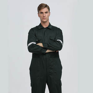 Overoles de Algodón Xk2 8205, Ignífugos, Antiestáticos, para Trabajo en Minería y Petróleo, Talla 260gsm, Certificación ISO - Product Image 1