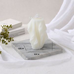 Handmade Spiral Scented <b>Candle</b> Modern Paraffin Wax Art <b>Candle</b> for Home Decoration - Product Image 3