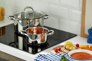 TY -Kitchenware 19-piece Cooking Set Stainless Steel Cookware Set <b>Pots</b> and Pans Set <b>Induction</b> 304 - Product Image 2