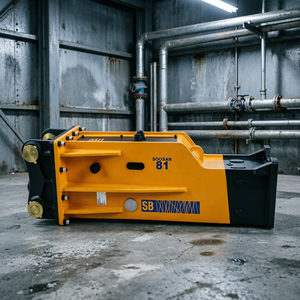 For SB81 Box Type Hydraulic Breaker for Construction & Mining for 18-26T Excavators 1 Year Warranty - Product Image 1