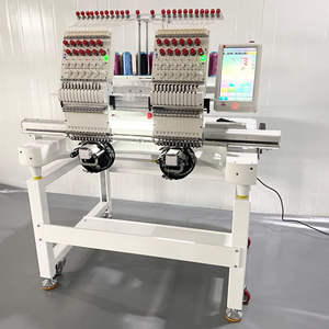 Máquina de bordar plana de 2 cabezales para ropa, textiles, alfombras y artículos de cuero - Product Image 3