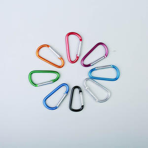 30ml 50ml 1.6oz 빈 키체인 카라비너 휴대용 여행용 플라스틱 스프레이 병 플립 캡 짜기 튜브가있는 리필 용기 - Product Image 5