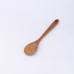 Juego de Espátulas y Cucharas para Sopa de Madera Natural Ecológica, Antiadherentes, con Logotipo Personalizado OEM ODM, Venta al Por Mayor de Fábrica - Product Image 4
