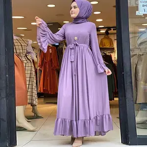 Wholesale abaya hijab women-Hight Quality Arabian Muslim Dress Prayer Islamic Clothing Woman Long Dresses With Fashion Women Abaya Hijab Style