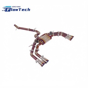 Titanium Catback Exhaust System for Audi S3 2.0T Performance Valved - Product Image 2