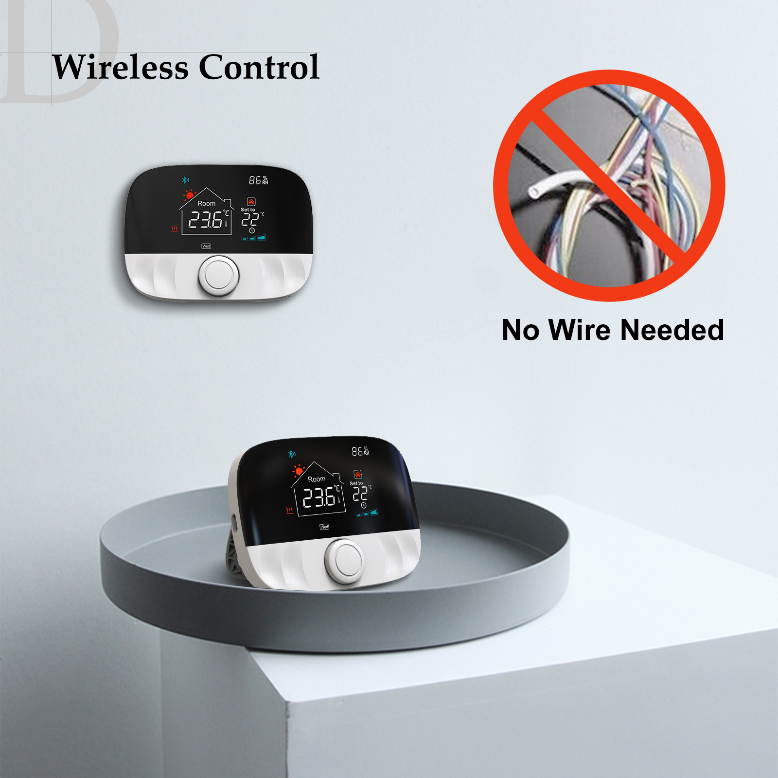 Produktbild von BlesConi Für Tuya Smart Funk RF433 Fußbodenheizung