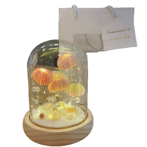 Kit de bricolage pour lampe de nuit en forme de coquille d'ormeau, décoration féminine, fête des mères et anniversaire - Product Image 5