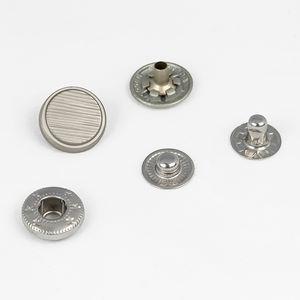 परिधान एक्सेसरीज लोगो डिजाइन प्रेस स्टड बैग मिश्र धातु कवर शर्ट 12 मिमी कस्टम स्नैप बटन कपड़ों के लिए धातु प्रेस बटन - Product Image 1