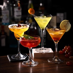 Copas de Cóctel de <span class=keywords><strong>Moda</strong></span> al por Mayor, Copa Transparente para Margarita, Copa de Vino de Alta Calidad, Copa para Beber Jugo - Product Image 2