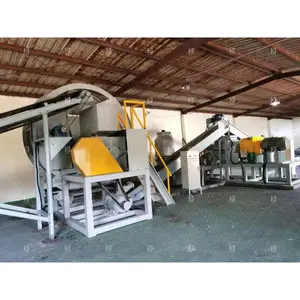 High capacity tyre recycled rubber shredder tyre recycling machine line