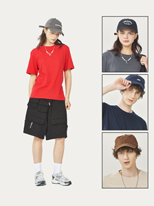 เสื้อผ้าเปล่าเนื้อผ้าฝ้าย 100% น้ำหนักเบา ระบายอากาศได้ดี 145GSM ปรับแต่งได้สำหรับฤดูร้อน - Product Image 2