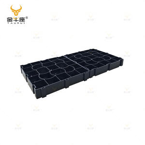 Haute qualité assez Durable pour la grille de <span class=keywords><strong>gravier</strong></span> d'herbe en <span class=keywords><strong>plastique</strong></span> HDPE amovible pour la grille de pavé d'herbe de parking extérieur - Product Image 1
