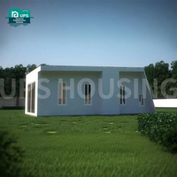 Casa Prefabricada Portátil Expandible en Forma de A, Diseño Ecológico con Energía Solar para Vivienda de Emergencia, Gimnasio, Supermercado, Baño
