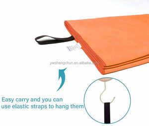 ผ้าขนหนูสำหรับเล่นกีฬา น้ำหนักเบา พิมพ์ลาย แห้งเร็ว ซึมซับเหงื่อ ไม่ซีดจาง โพลีเอสเตอร์ สีพื้น สำหรับโยคะ วิ่ง เดินป่า  รับสกรีนโลโก้ - Product Image 6