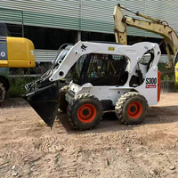 Meistverkaufter Gebrauchter Bobcat S300 Radlader Erdbewegungsmaschine Bobcat S300 zum Günstigen Preis