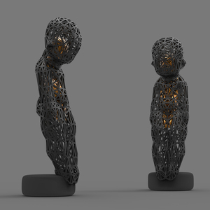 Resina Fotopolímera para Crear Figuras Personalizadas en 3D, Escultura de Arte 3D, Decoración Moderna para el Hogar, Estatuas Impresas en 3D - Product Image 3