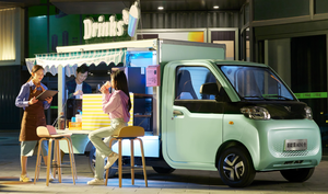 Camionnette électrique chinoise haute performance avec cabine fermée, homologation CEE, moteur 50 kW, couple de 500 Nm, autonomie de 101 à 200 km - Product Image 6