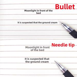 Gp380 मैट पेन रचनात्मक स्टेशनरी थोक ब्लैक 0.5 बॉलपॉइंट हस्ताक्षर पेन छात्र प्लास्टिक से बनी आपूर्ति - Product Image 4