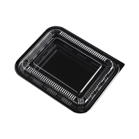 Conteneurs Bento en Plastique Jetables Ronds, Rectangulaires et Carrés pour Plats à Emporter et Restauration Rapide – Approvisionnement Direct Usine