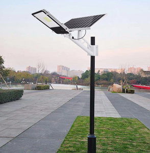 ไฟถนนโซลาร์เซลล์แบบสองในหนึ่ง/แยกส่วน กำลังไฟ 50w 80w 100w พร้อมเสาไฟ LED - Product Image 6