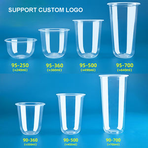 ถ้วยดื่มน้ำเย็นขนาด95มล. ขนาด360มล. 380มล. 500มล. แบบใช้แล้วทิ้งพร้อมฝาปิด - Product Image 4