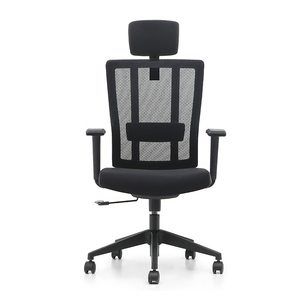 3 años de garantía, BIFMA certificación negro Silla de malla de profundidad de <span class=keywords><strong>asiento</strong></span> ajustar la silla de oficina ergonómica - Product Image 1