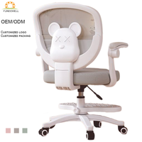 Vente en gros de meubles d'étude pour bébé chaise ergonomique avec accoudoir réglable et mobile à hauteur réglable pour enfants
