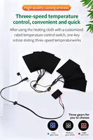 Nouvelle Tendance 2026 : Coussin Chauffant Électrique USB en Polyester avec Contrôle de Température – Pack Chaleur Flexible pour Vêtements, Idéal pour l'Extérieur et l'Hiver
