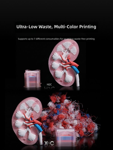 Imprimante 3D H2C à double buse, multi-couleurs, grande taille, haute vitesse, Impresora 3D Multicolorl, Core-XY fermé, impression FDM à double buse - Product Image 3
