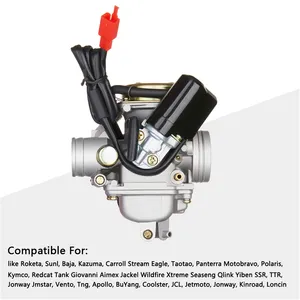 Carburador 24mm PD24J GY6 125 150 125cc 150cc 152QMI 157QMJ 4 tiempos Scooter ciclomotor ATV Quad Go Kart carburador