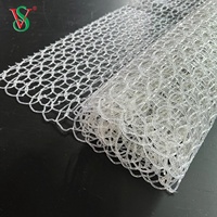 Résistance aux UV fait à la main Hotsale haute qualité décoration de noël motif lumières matériaux PVC maille filet tapis