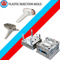 Molde Personalizado para Carcasas de Dispositivos Médicos de Belleza, Herramienta de Inyección de ABS/PC para Máquinas de RF, IPL y Cuidado de la Piel