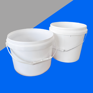 Seau en plastique portable anti-chute <span class=keywords><strong>de</strong></span> 5/10 litres, épaissi, <span class=keywords><strong>de</strong></span> qualité alimentaire, avec couvercle, pour le stockage <span class=keywords><strong>de</strong></span> <span class=keywords><strong>peinture</strong></span> et <span class=keywords><strong>de</strong></span> produits chimiques, en forme <span class=keywords><strong>de</strong></span> cylindre - Product Image 4