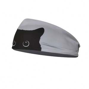 ริบบิ้นผ้าโพกหัวสำหรับผู้หญิงพิมพ์ลายดิจิตอลริบบิ้นซับเหงื่อสำหรับฤดูใบไม้ผลิฤดูร้อน - Product Image 2