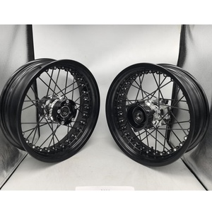Aluminium-Legierung Motorrad 3,5x17 Vorderrad 5,5x17 Hinterrad Felgen für Triumph Bobber 1200 - Product Image 3