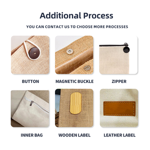 Customize High Quality Wholesale Eco Friendly Cotton <strong>Bag</strong> <strong>Jute</strong> Custom Design Logo Waterproof Custom Beach <strong>Jute</strong> Canvas <strong>Tote</strong> <strong>Bag</strong> - Product Image 2