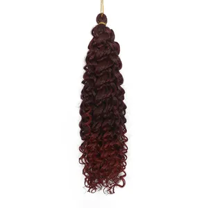 Hot Sale New Style 10inch 14inch 18inch Wavy Curly Twist Braiding Hair Crochet Hair Braids Gogo Curls