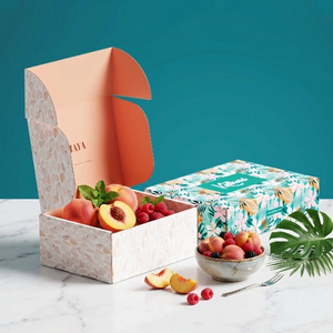 Bespoke Luxury Paper Folding Custom Corrugated Shipping <b>Box</b> For <b>Sweet</b> Snack Packaging Candied Fruit <b>Box</b> - Product Image 1