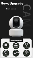 Ev kamerası güvenlik sistemi 2MP 1080P WIFI insansı AI otomatik takip 360 Seguridad kamera CCTV akıllı kameralar