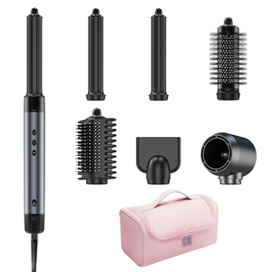 Bán buôn 6-in-1 tự động xoay tóc Curler 3 Nhiệt thiết lập đa Styler với CE/FCC chứng nhận tùy chỉnh logo chấp nhận - Product Image 6