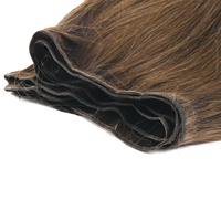 Extensions de cheveux humains vierges Remy 100% chinois en gros, 20 pouces, double trame à la machine, lisses, très vendues K.SWIGS 100g 3-6