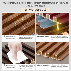 Nhà sản xuất tấm ốp tường <span class=keywords><strong>WPC</strong></span> thích hợp cho trần nhà, tấm composite <span class=keywords><strong>WPC</strong></span> bền và giá cả phải chăng - Product Image 2