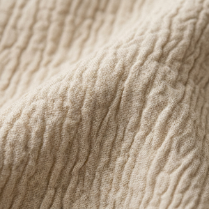 GOTS Organic Cotton 8-Layer Muslin <strong>Blanket</strong> 120"x120"|Heavyweight Oversized Crepe Bedspread|Custom Label Low MOQ Boutique Bedding - Product Image 4