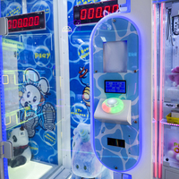 Nouvelle conception Machine de jeu d'arcade à monnayeur avec lecteur de cartes, jeu de défi de chronométrage de 10 secondes, machine à cadeaux et à prix