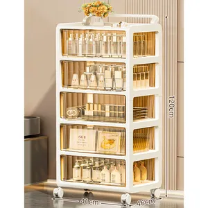 Hot Selling 5 Layer Baby Adult Plastic Storage Cabinets Storage Drawers