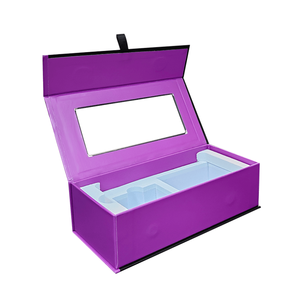 定制印刷标志硬纸板磁铁盒电源银行充电器电缆包装包装盒豪华磁性礼品盒 - Product Image 2