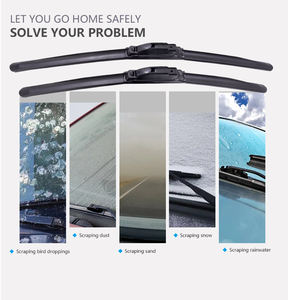 Gran oferta, limpiaparabrisas de brazo híbrido de goma para coche, limpiaparabrisas universales multifuncionales, limpiaparabrisas para coches - Product Image 6