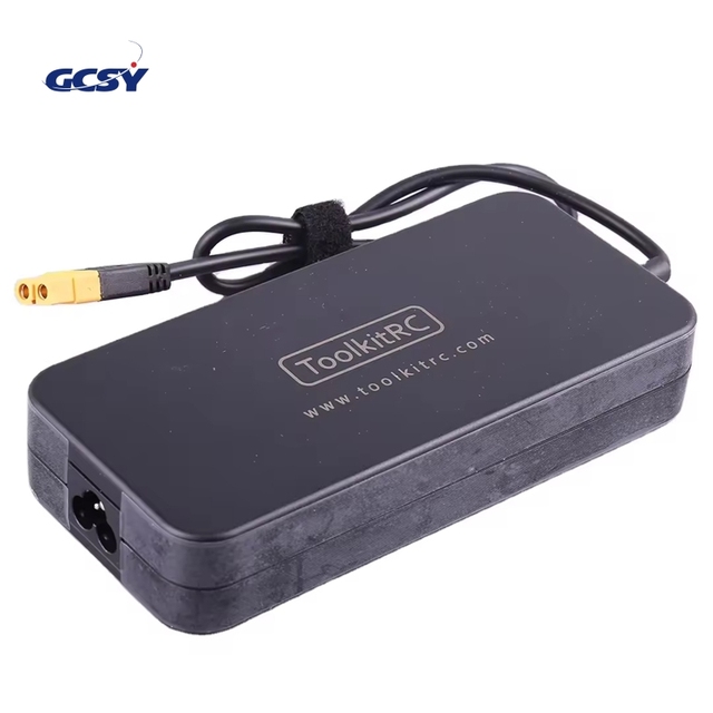 ToolkitRC ADP200 AC Power Adapter 200W Power Supply XT60 Plug Output 19.5V 10.3A for RC LiPo Battery Charger Balance Drone Model